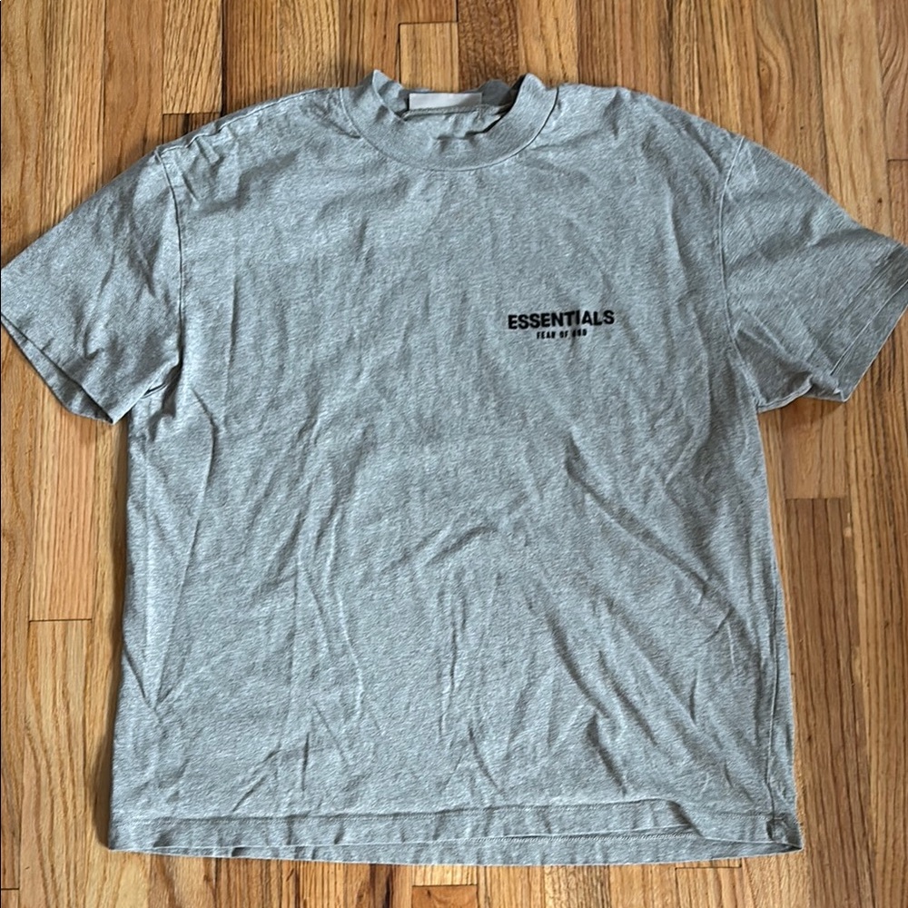 Essentials Gray Men's T-Shirt